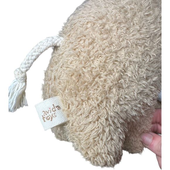 Wooly Mammoth Avida Toys Plush Stuffed Animal Rustic Artistic Plaid Ears 8” - Picture 7 of 11